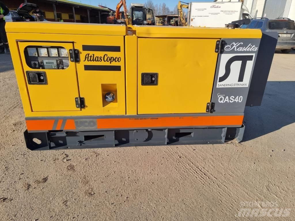 Atlas Copco QAS 40 디젤 발전기