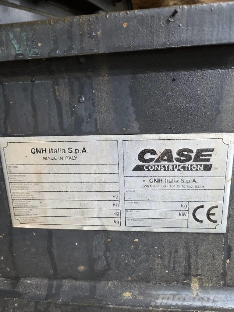 CASE WX 188 특수 굴삭기