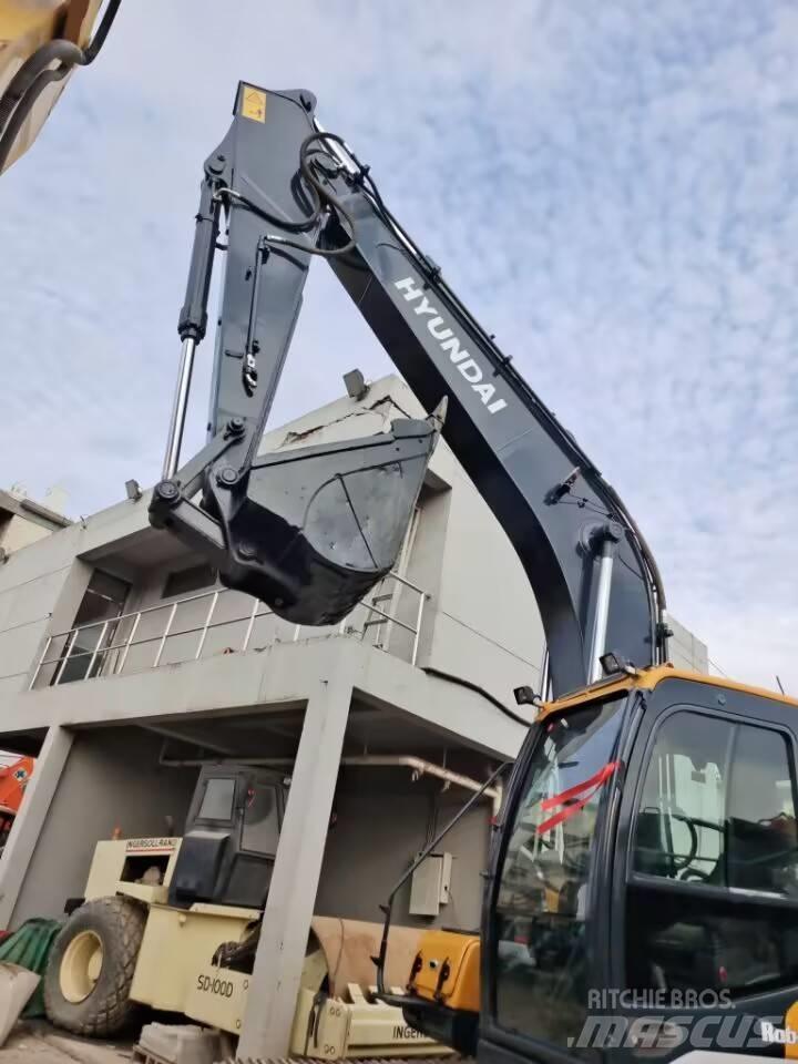 Hyundai 210w-9  휠 굴삭기