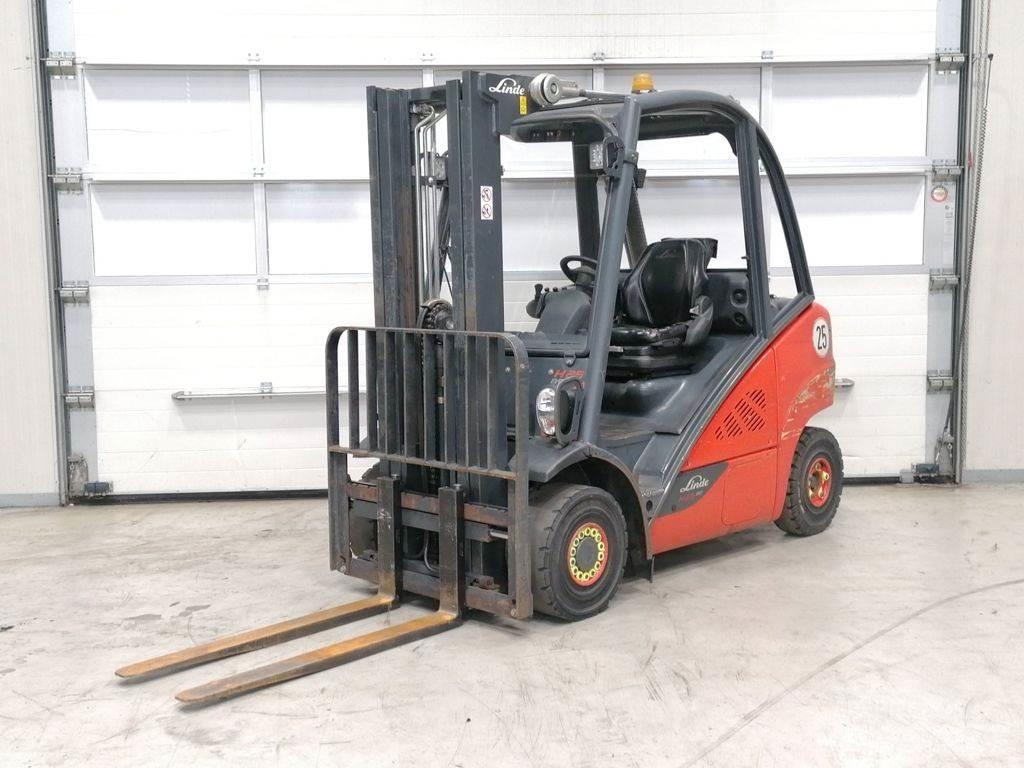Linde H25D-02 디젤 지게차