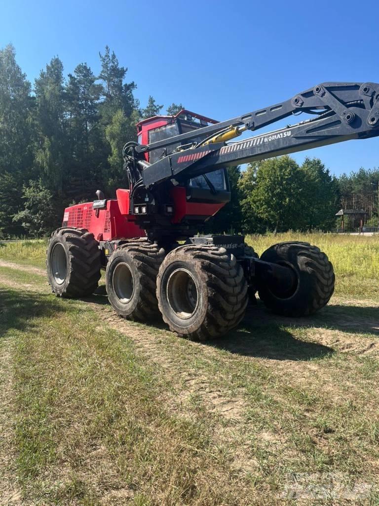 Komatsu 911.5 원목 하베스터