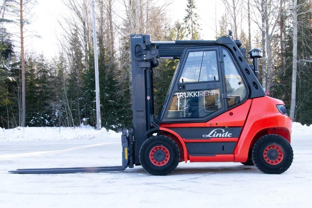 Linde H70D-01 디젤 지게차