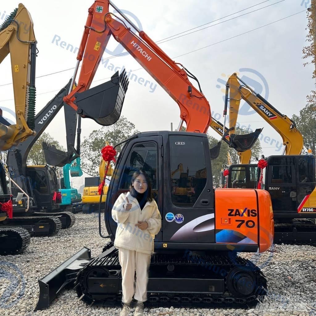 Hitachi ZX70 소형 굴삭기 7톤 미만