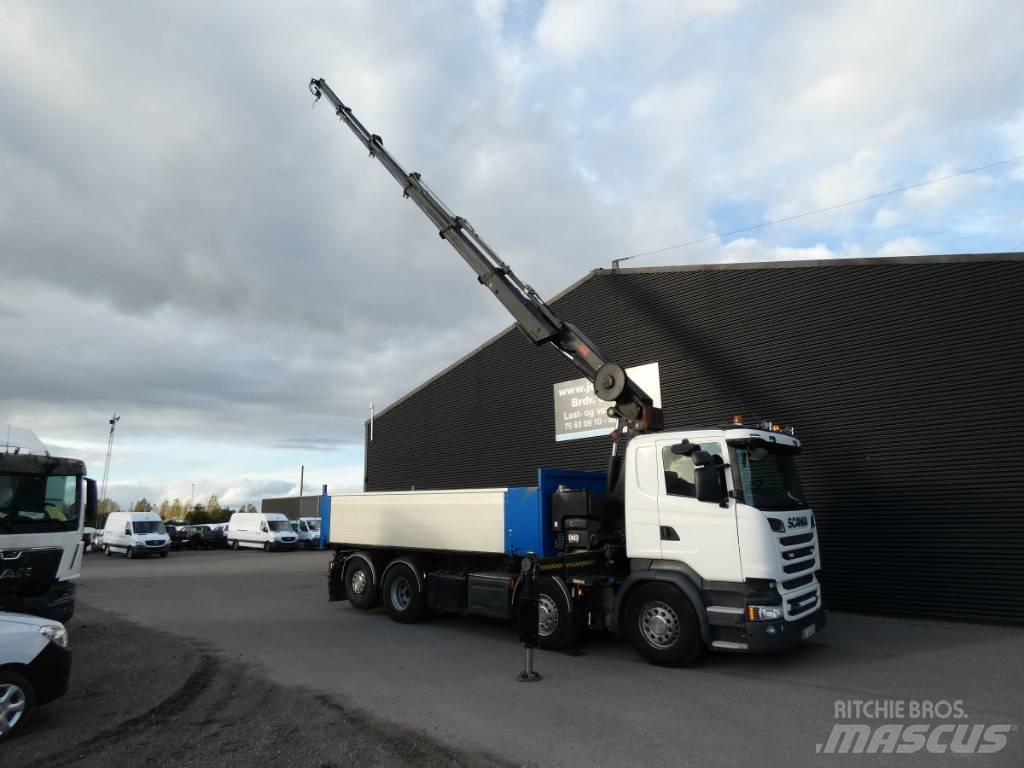 Scania R 580 덤프 트럭
