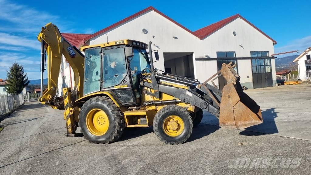 CAT 432d 백호로더