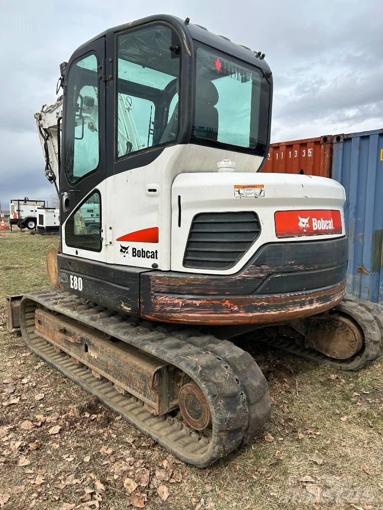 Bobcat E 80 대형 굴삭기 29톤 이상