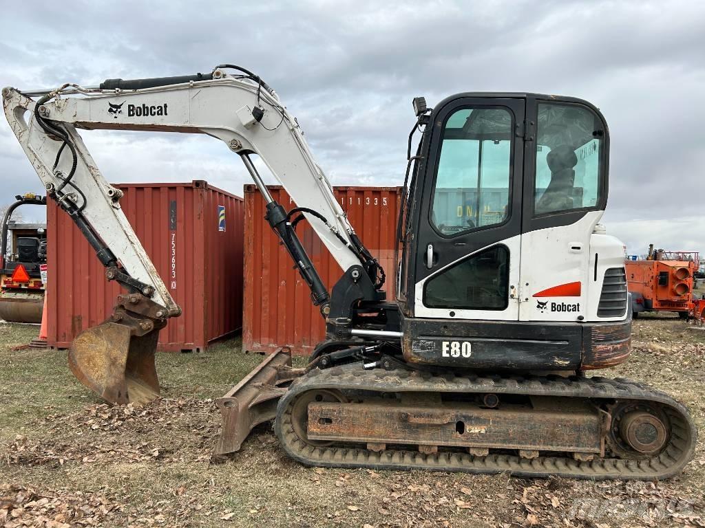 Bobcat E 80 대형 굴삭기 29톤 이상