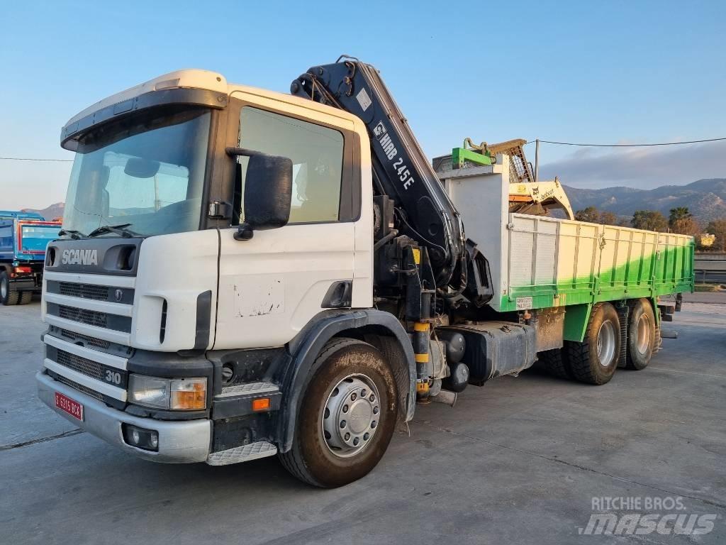 Scania P 94 GB 크레인 트럭