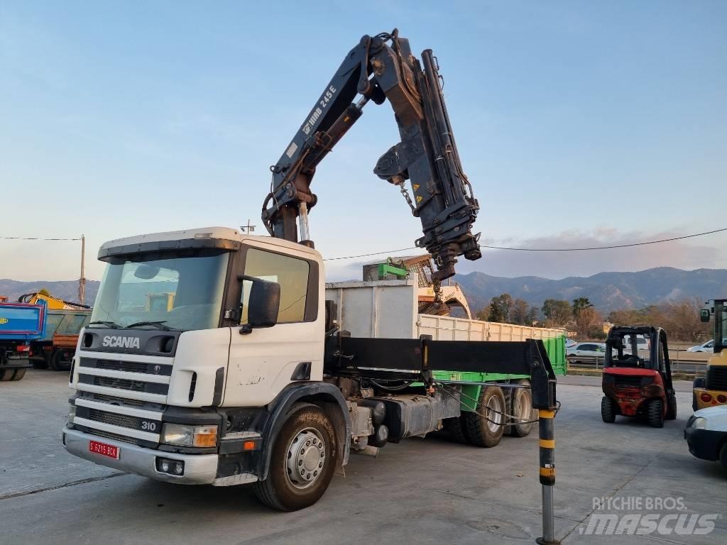 Scania P 94 GB 크레인 트럭