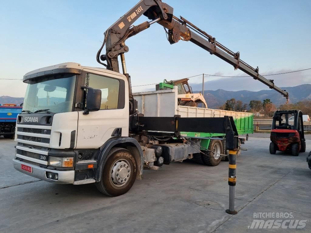 Scania P 94 GB 크레인 트럭