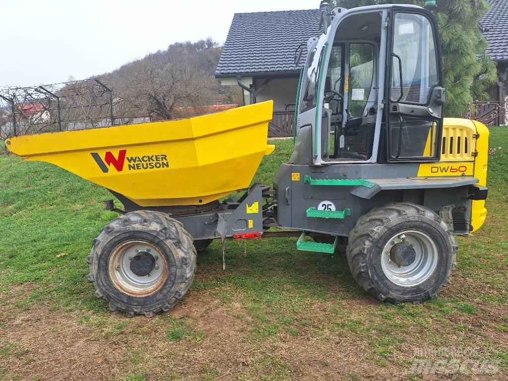 Wacker Neuson DW 60 건설현장 덤프트럭