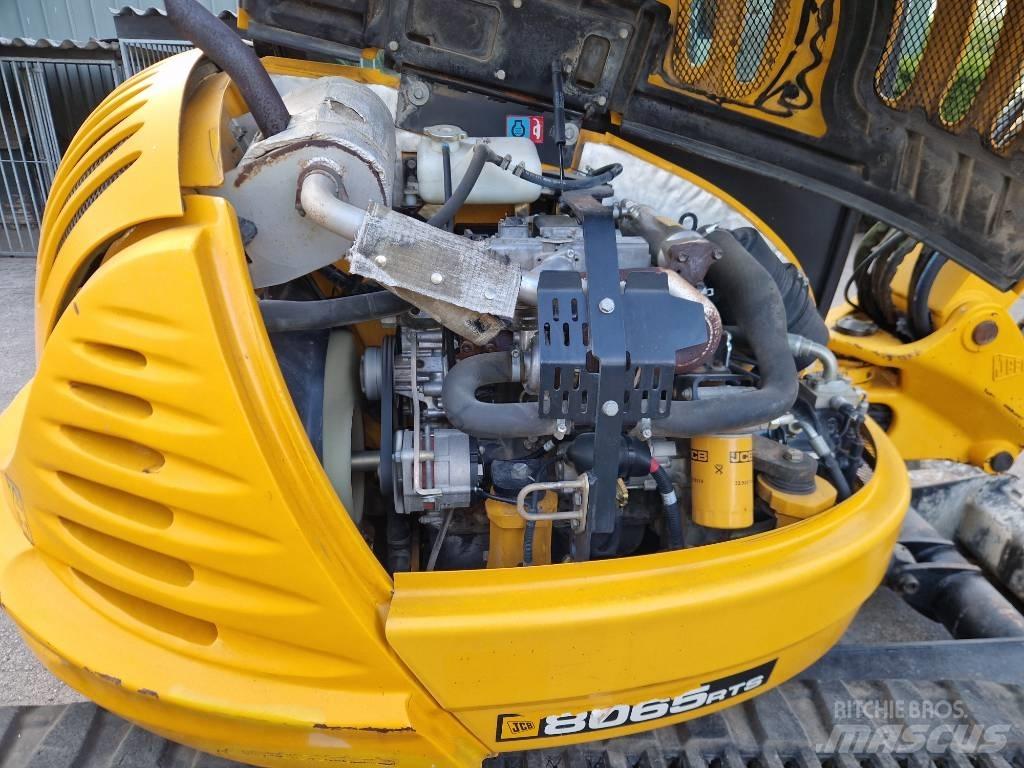JCB 8065 RTS 소형 굴삭기 7톤 미만