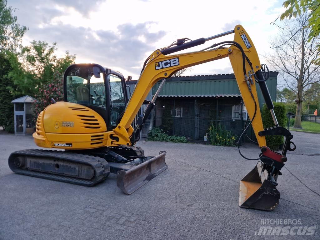 JCB 8065 RTS 소형 굴삭기 7톤 미만