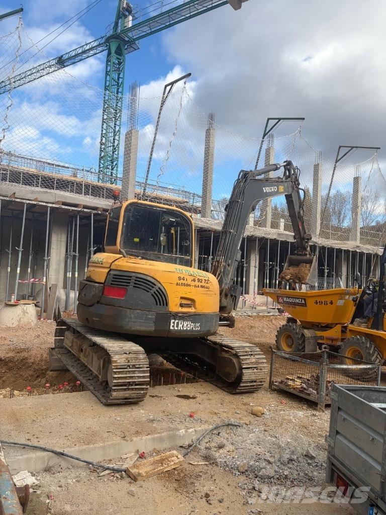 Volvo ECR 88 PLUS 중형굴삭기 7톤-28톤