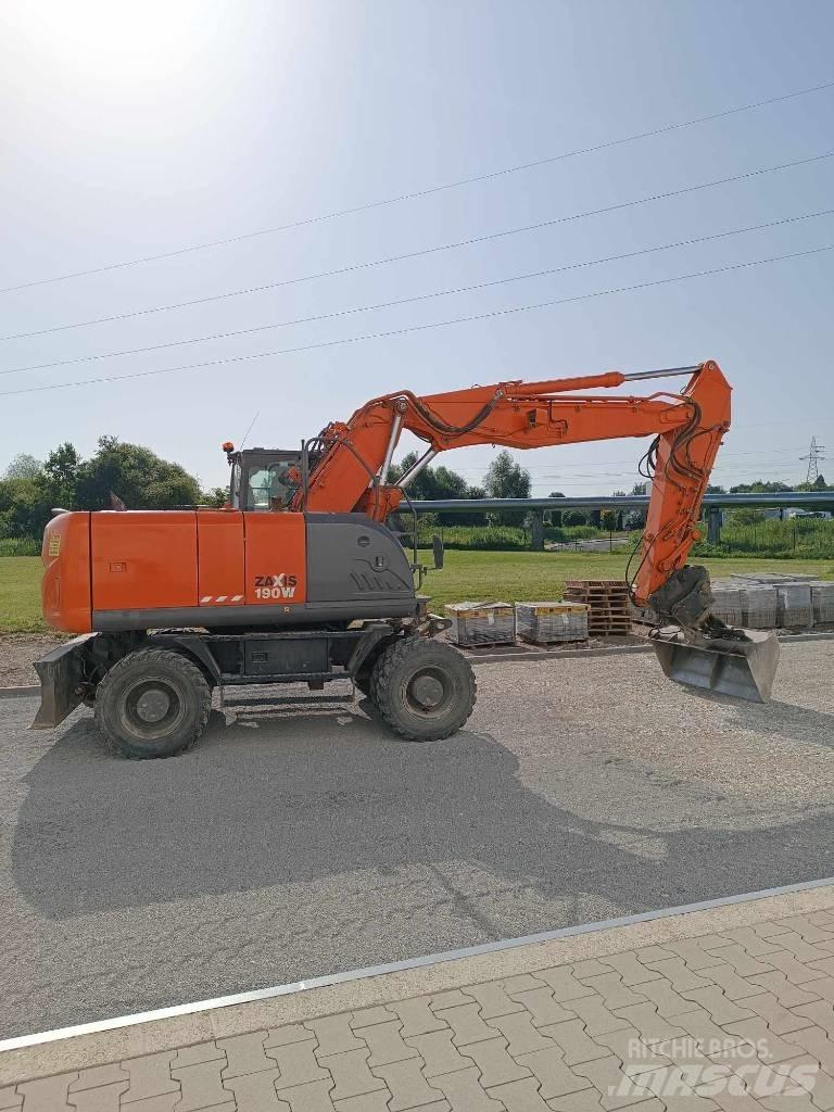 Hitachi ZX 190 W-3  휠 굴삭기