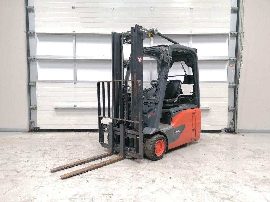 Linde E16-02 전동 지게차