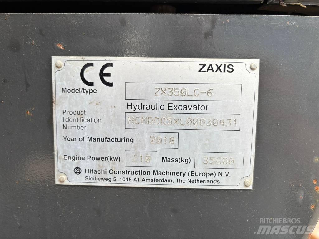 Hitachi ZX 350 LC-6 대형 굴삭기 29톤 이상