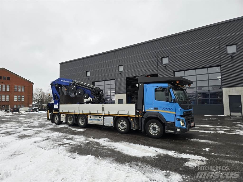 Volvo FMX 540 크레인 트럭