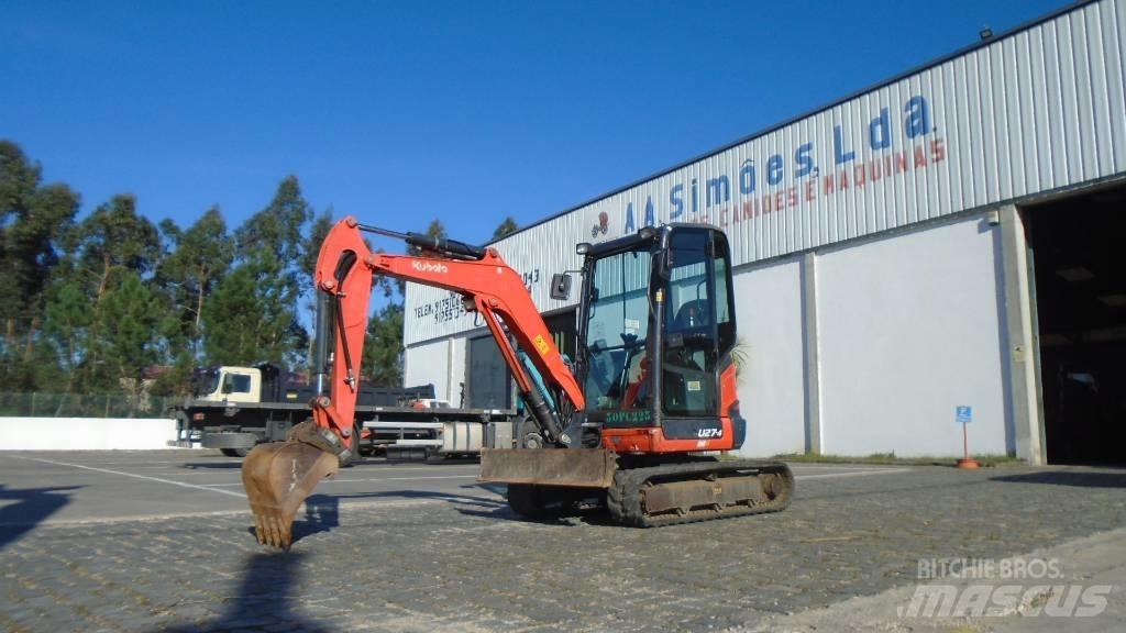 Kubota U 27-4 소형 굴삭기 7톤 미만