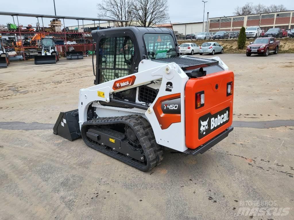 Bobcat T 450  스키드로더