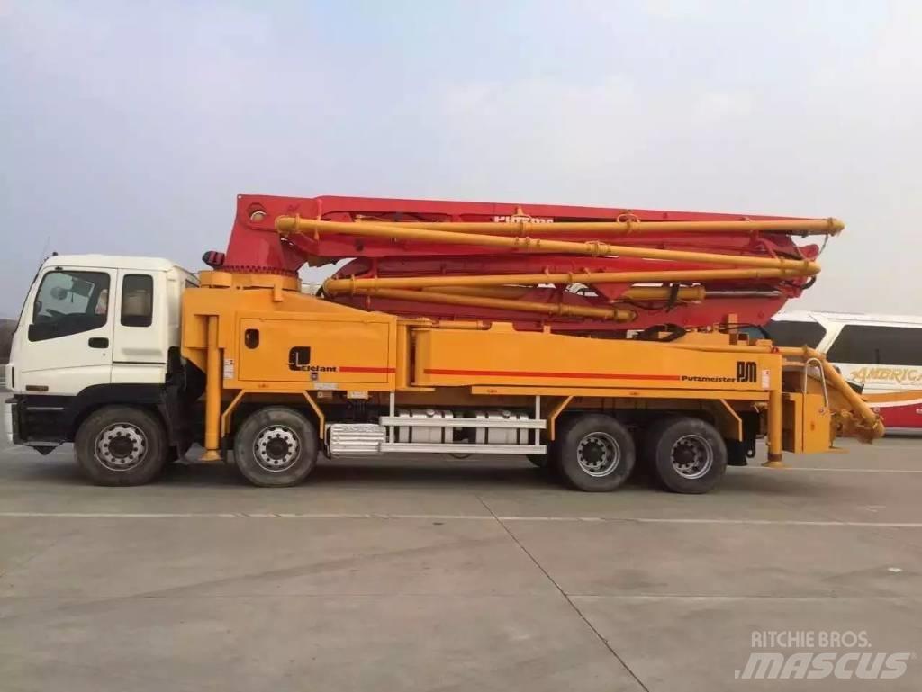 Putzmeister 37m 콘크리트 펌프카