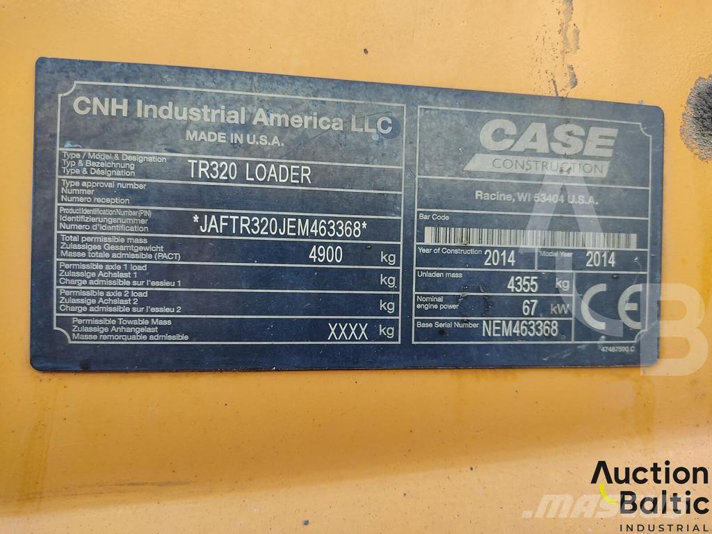 CASE TR 320 궤도식 로우더