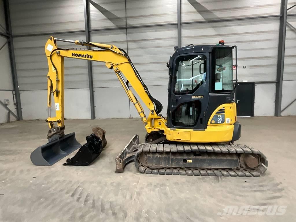 Komatsu PC 55 MR-3 소형 굴삭기 7톤 미만