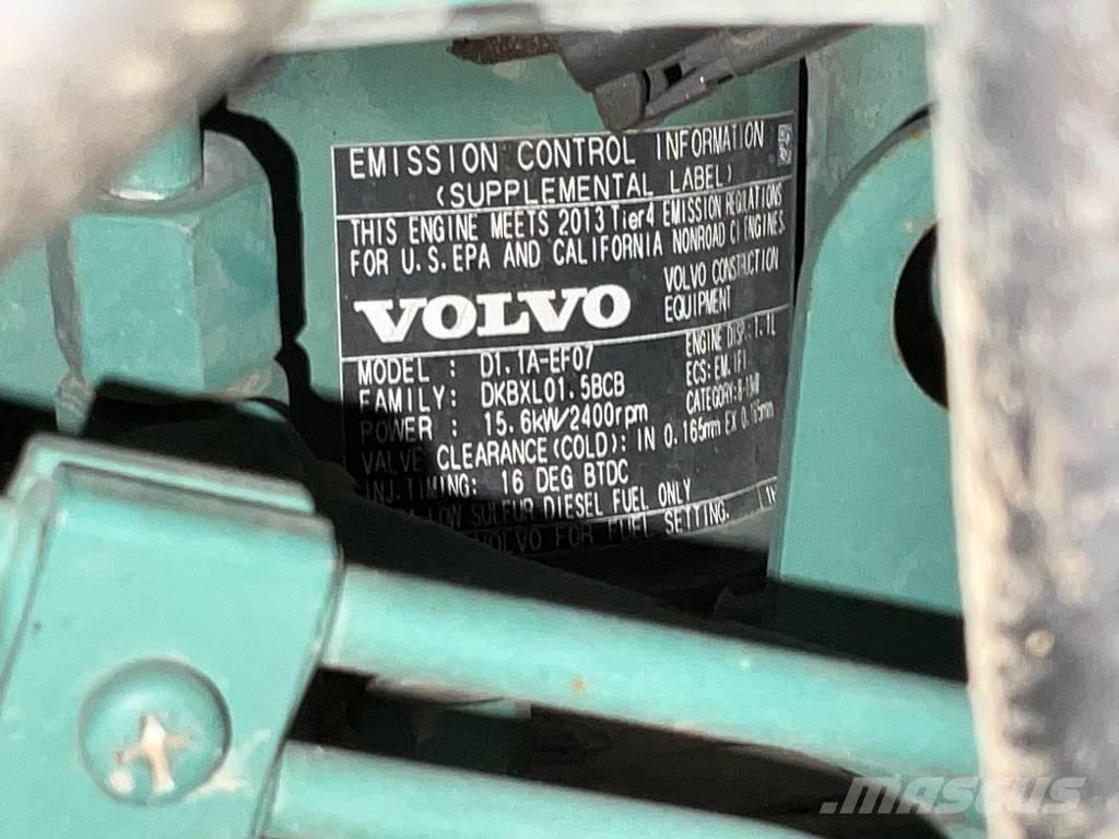 Volvo ECR 25 D 소형 굴삭기 7톤 미만