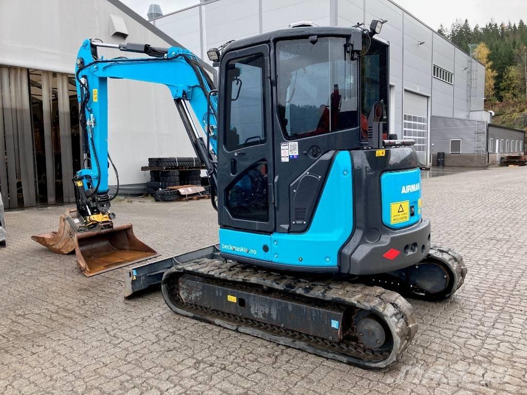 Airman AX 55 U-6 소형 굴삭기 7톤 미만