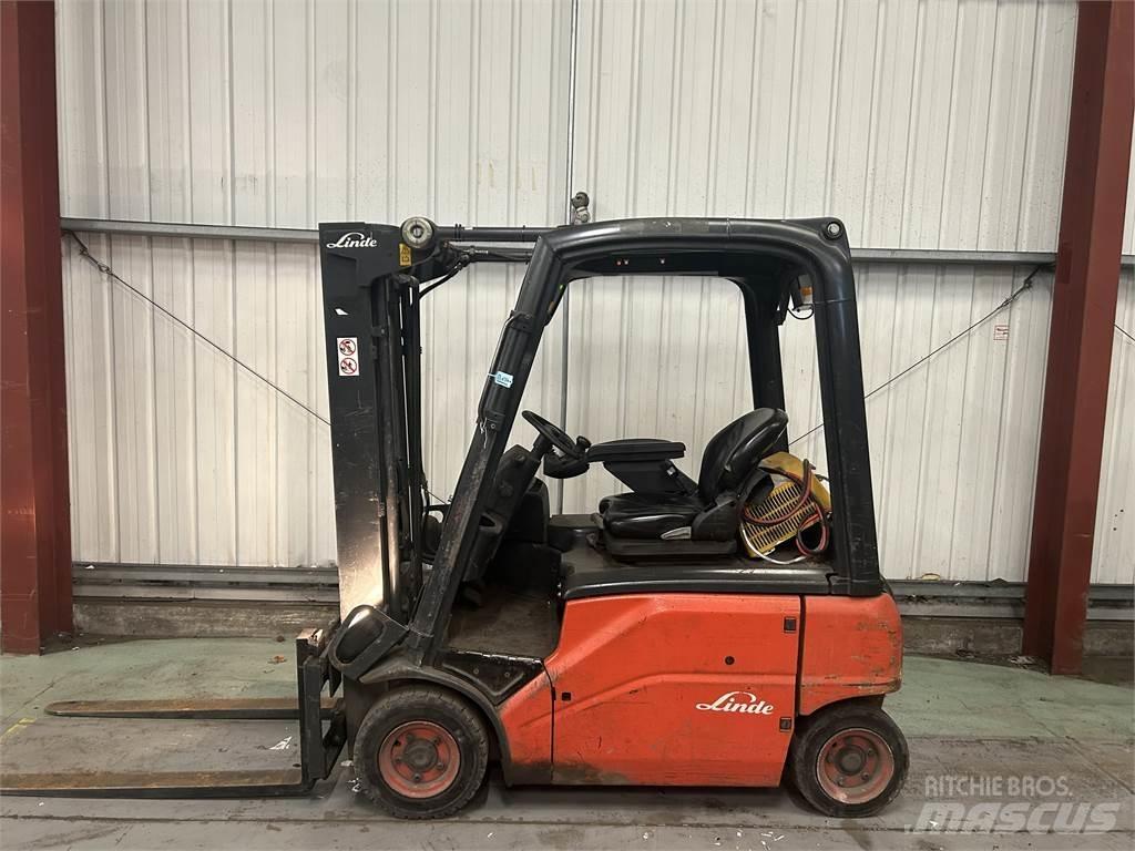 Linde E16P-01 전동 지게차