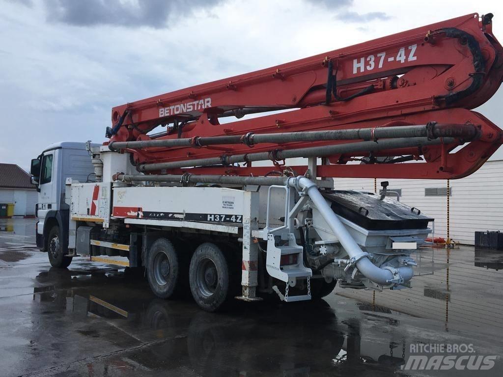 Betonstar 37M-4Z 콘크리트 펌프카