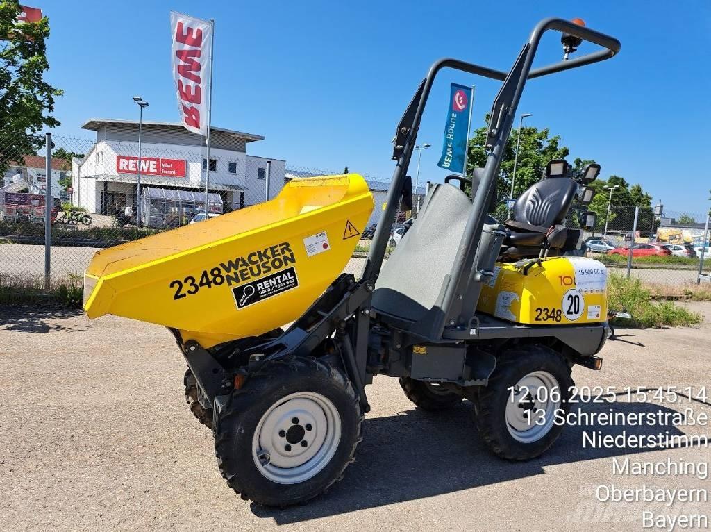 Wacker Neuson 1001 건설현장 덤프트럭