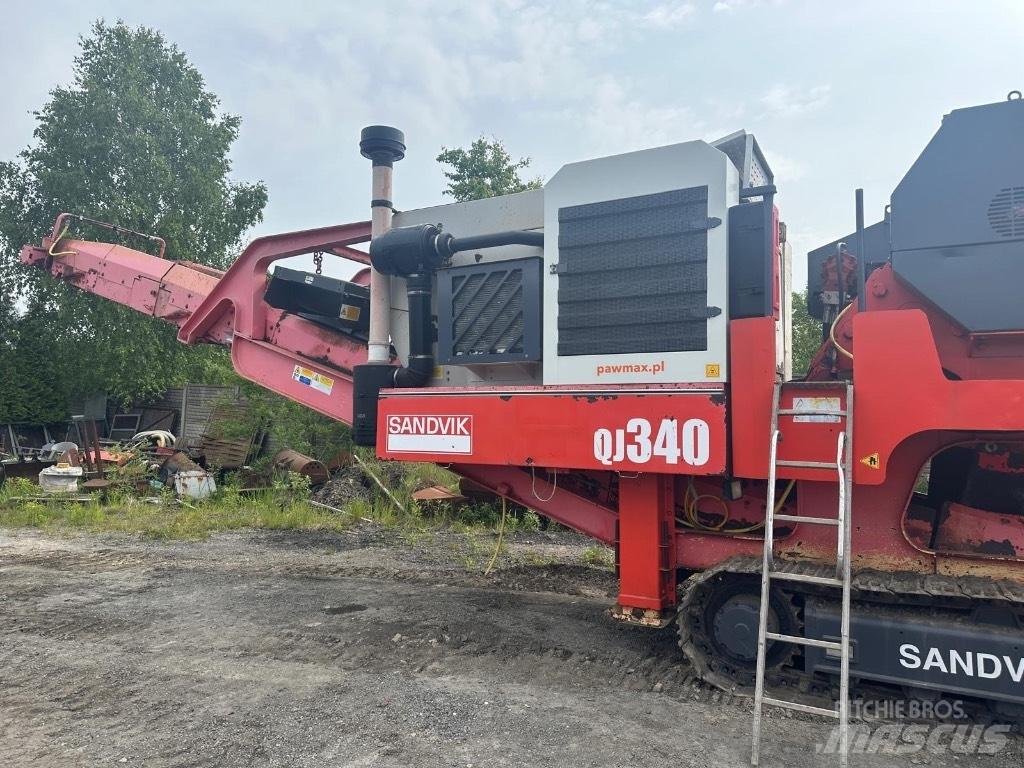 Sandvik QJ 340 이동식 분쇄기