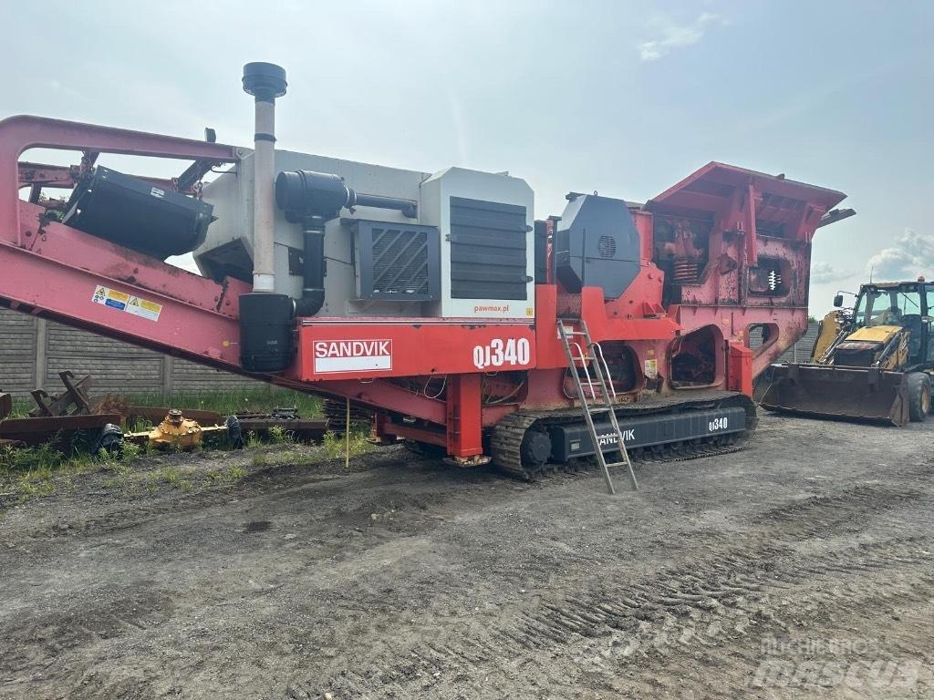 Sandvik QJ 340 이동식 분쇄기