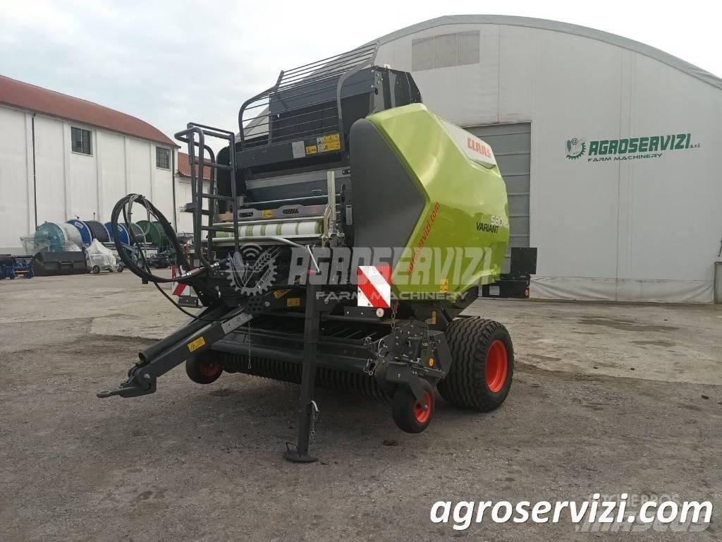 CLAAS Variant 580 RC 원형 곤포기