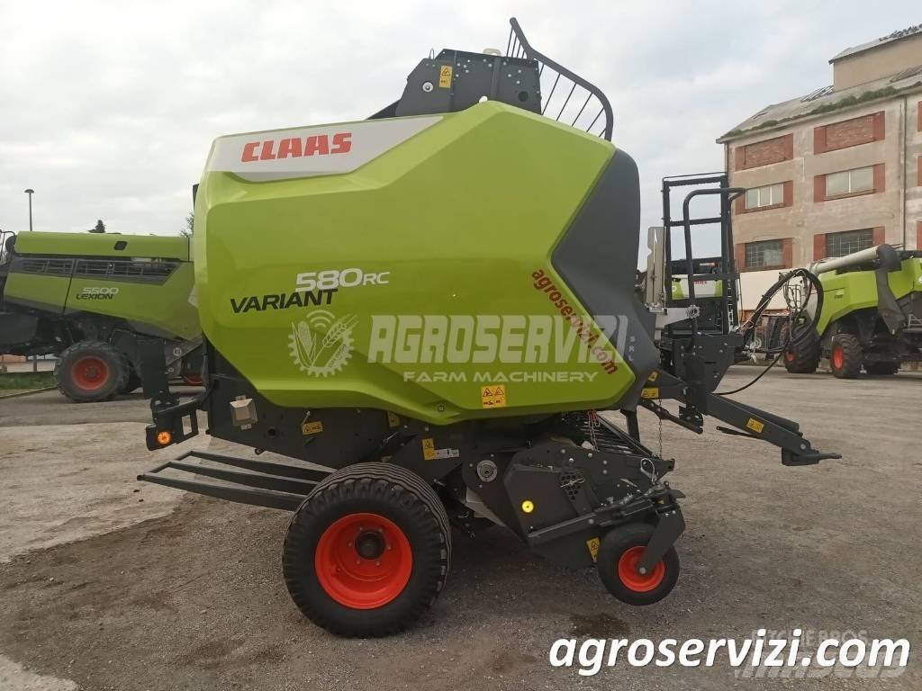 CLAAS Variant 580 RC 원형 곤포기