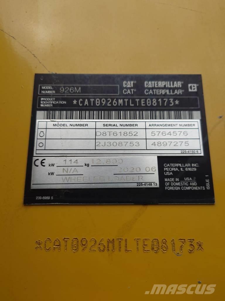 CAT 926 M  휠로우더