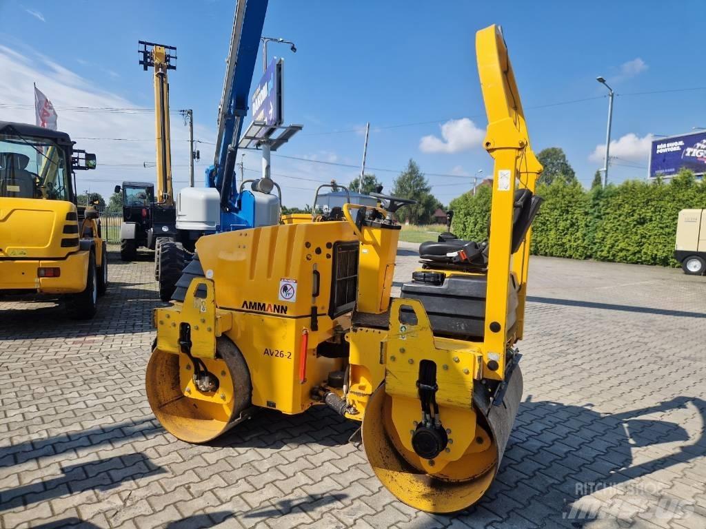 Ammann AV 26-2 트윈 드럼 롤러