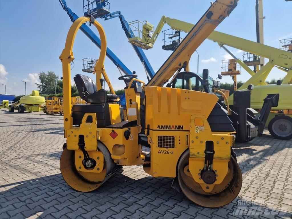 Ammann AV 26-2 트윈 드럼 롤러