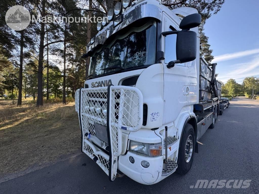 Scania R 560 LB 스킵 로더 트럭
