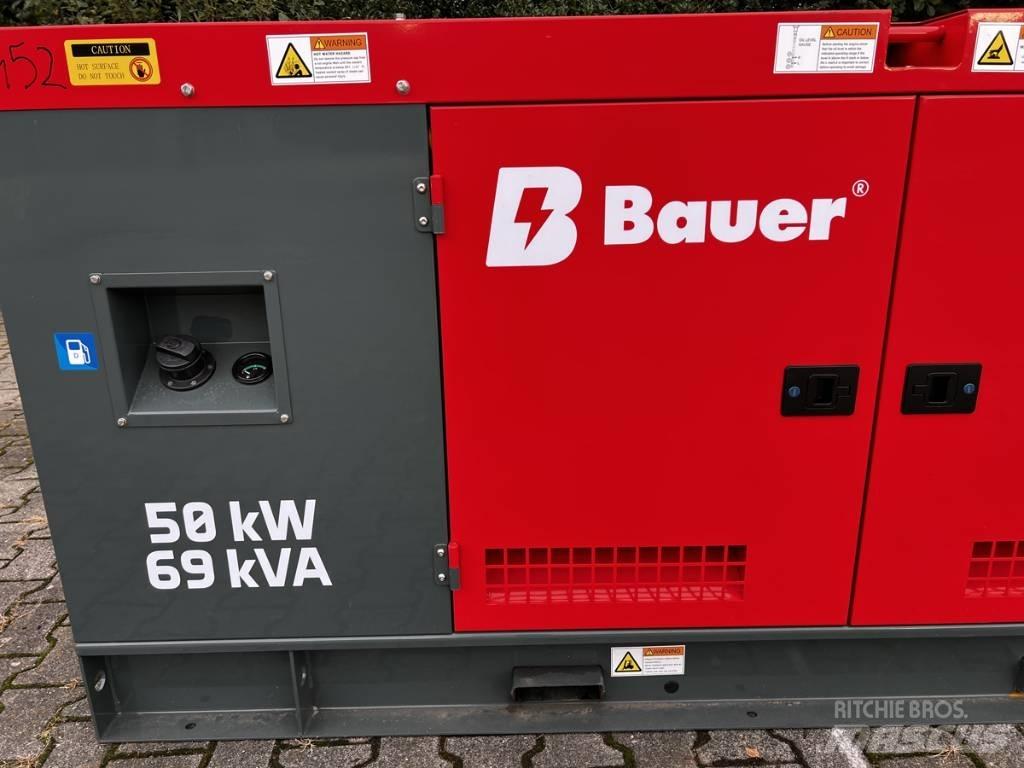 Bauer 69 KVA 디젤 발전기