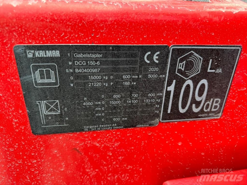 Kalmar DCG150-6 디젤 지게차