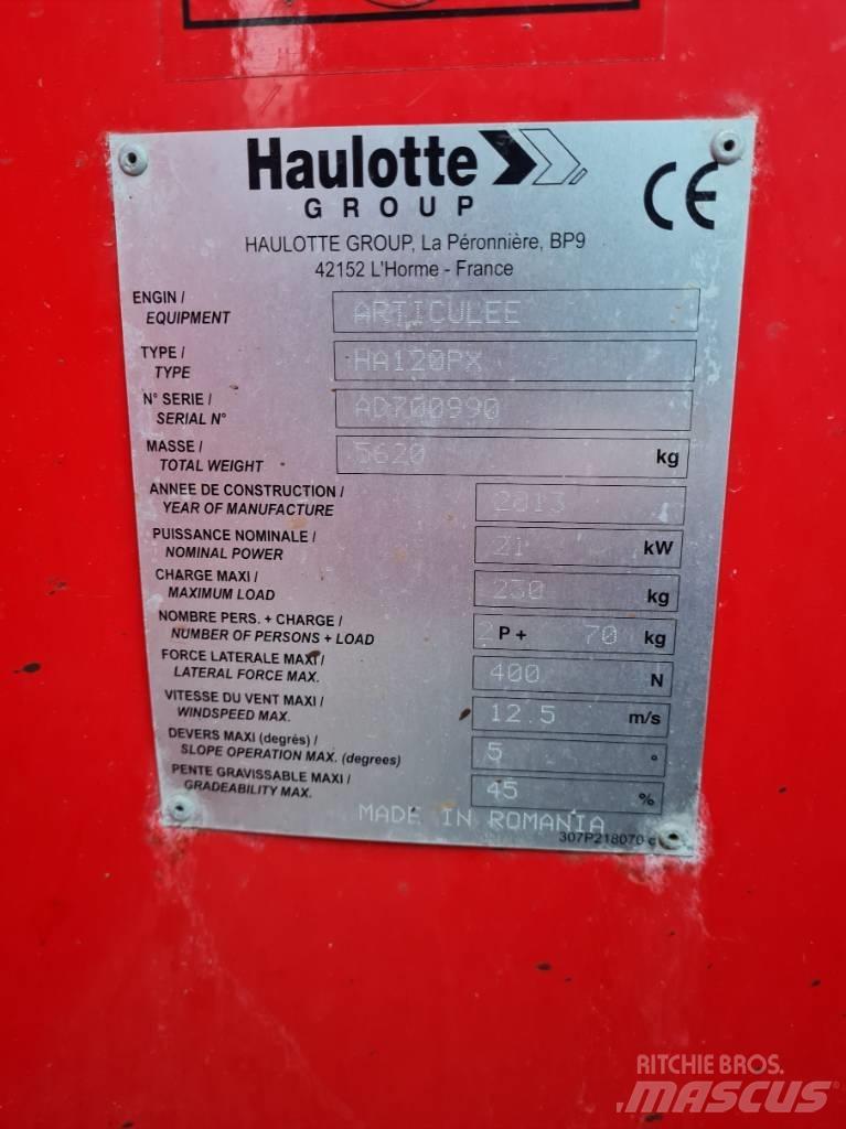 Haulotte HA 12 PX 관절형 전동이동 리프트