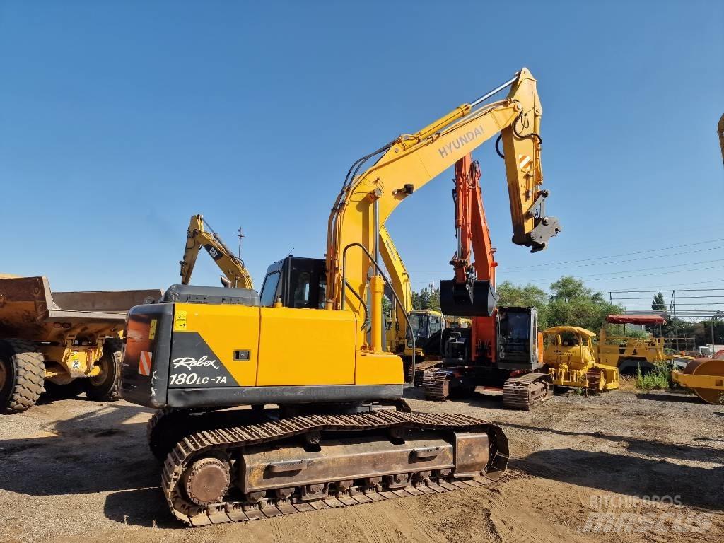 Hyundai R180LC-7 대형 굴삭기 29톤 이상