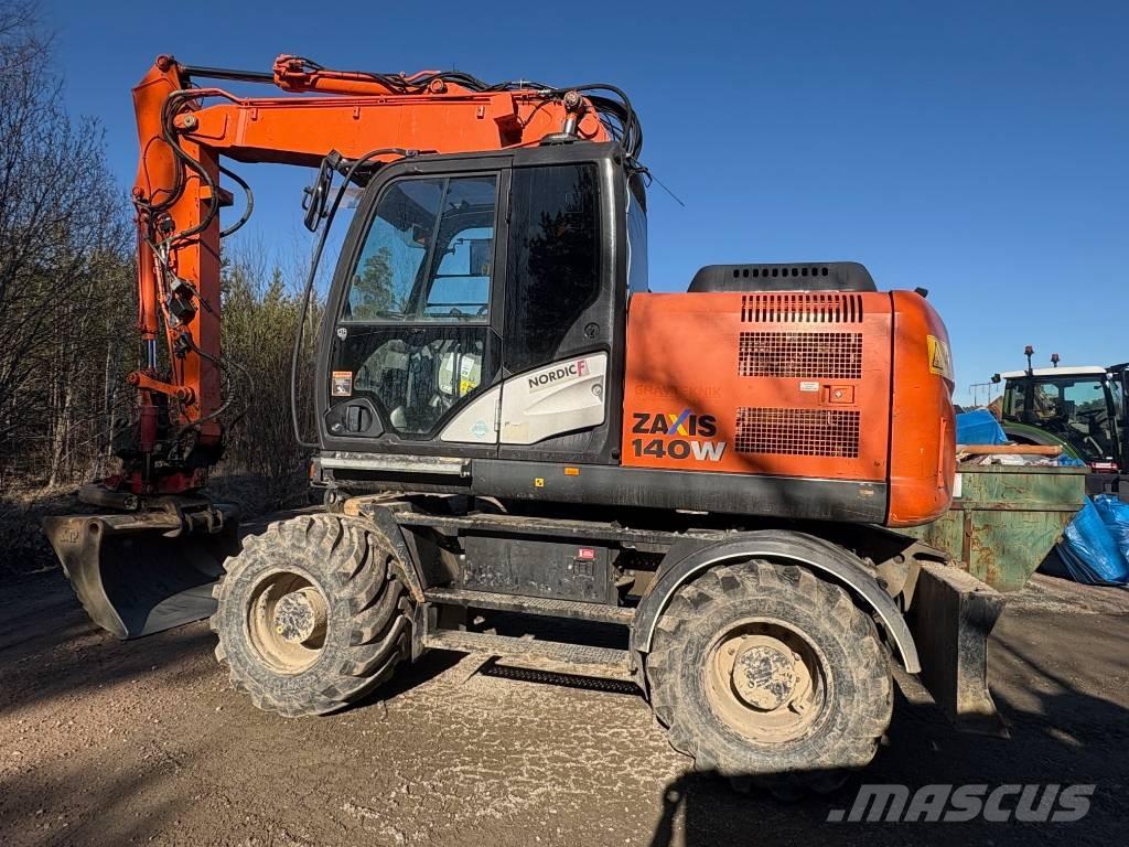 Hitachi ZX 140 W-5B  휠 굴삭기