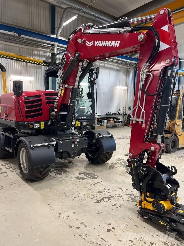 Yanmar B 95 W  휠 굴삭기