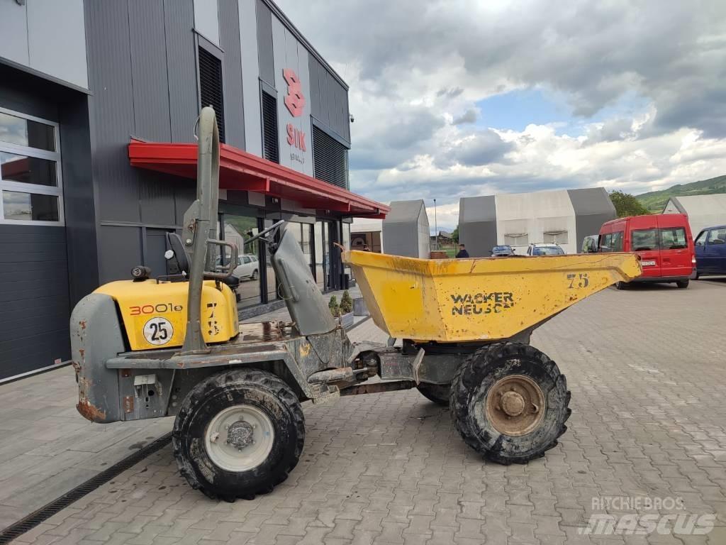 Wacker Neuson 3001 s 건설현장 덤프트럭