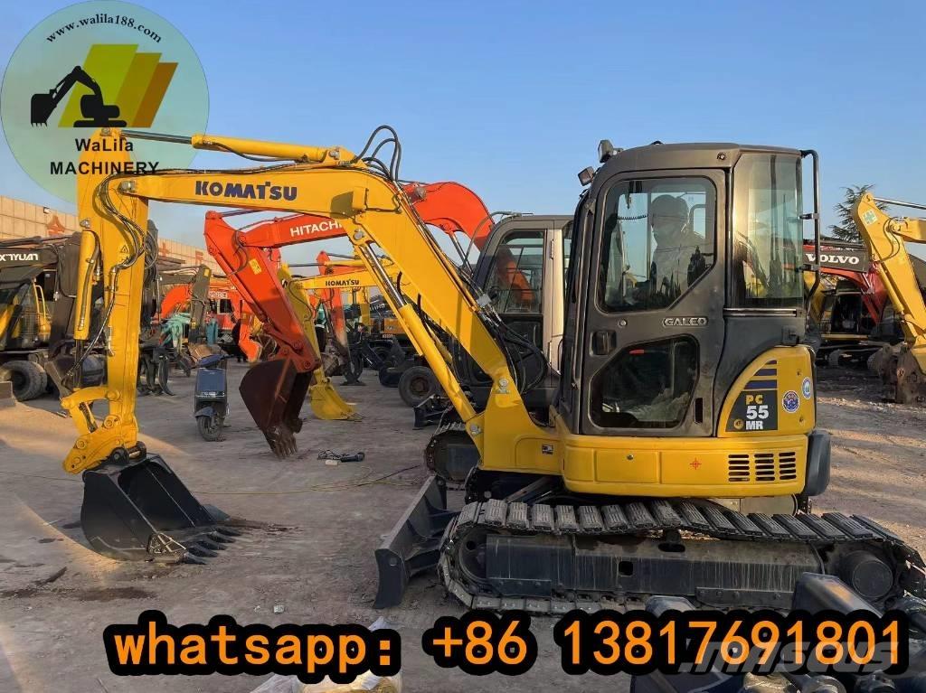 Komatsu PC 55 MR-3 소형 굴삭기 7톤 미만