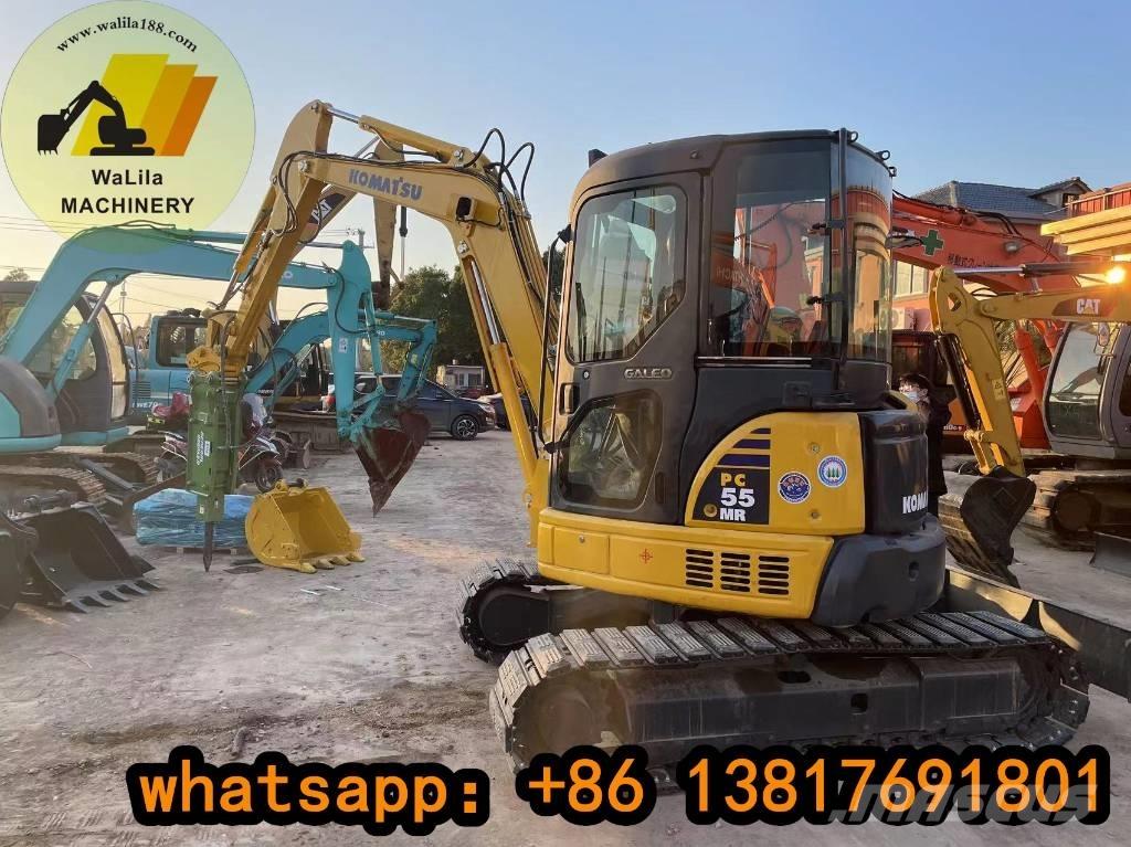 Komatsu PC 55 MR-3 소형 굴삭기 7톤 미만