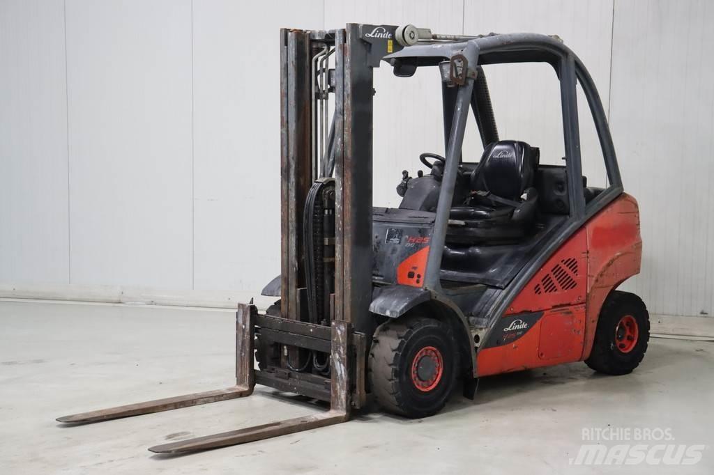 Linde H25D-02 디젤 지게차